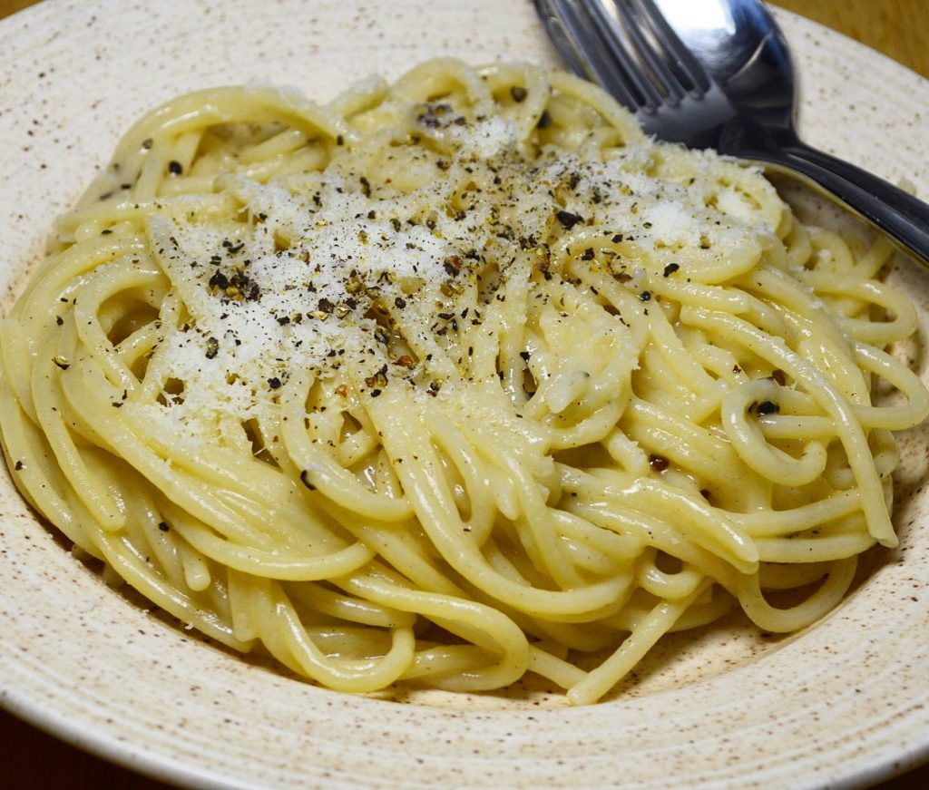 black pepper spaghetti Foodetc cooks food, recipes and travel