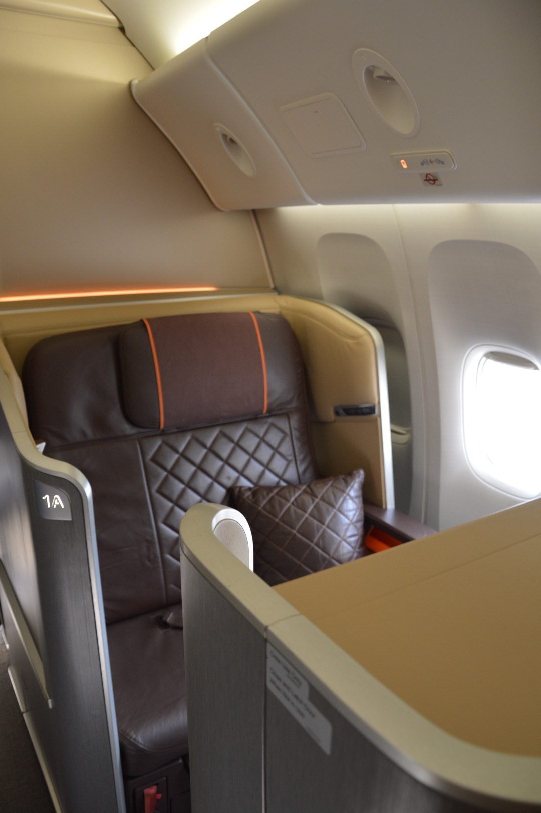 These first class flight seats are as decadent as it gets